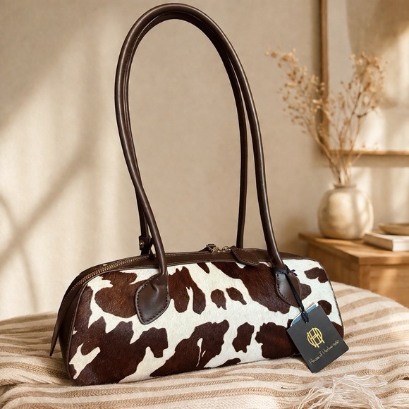 House of Harlow 1960 Handbags - NWT House of Harlow 1960 Brown and Black Cow Print (genuine calf hair) handbag